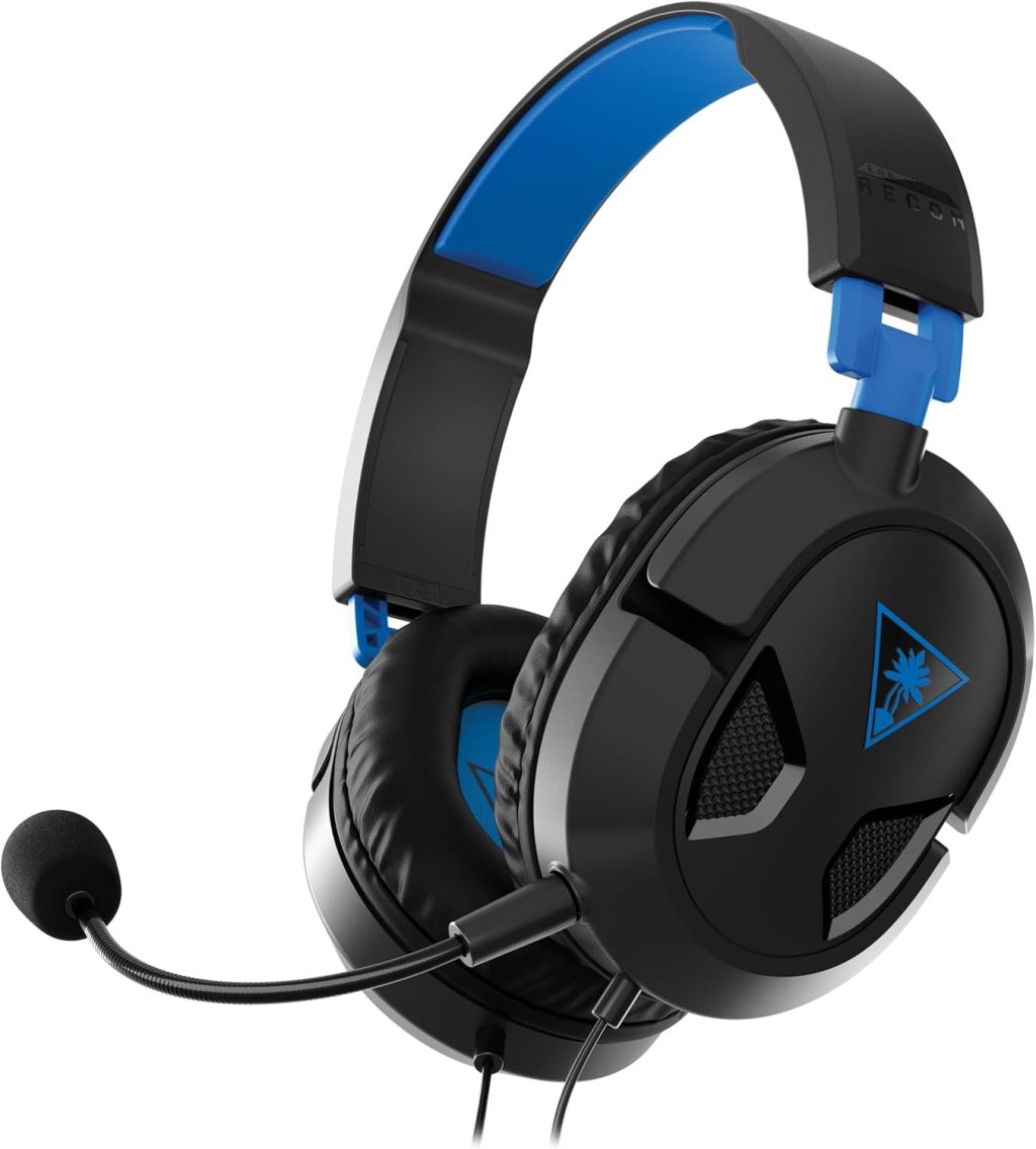 Turtle Beach Recon 50 Wired Gaming Headset – PS5, PS4, PlayStation, Xbox Series X|S, Xbox One, Nintendo Switch, Mobile & PC with 3.5mm – Removable Mic, 40mm Speakers, In-line Controls – Black Turtle Beach Recon 50 Wired Gaming Headset – PS5, PS4, PlayStation, Xbox Series X|S, Xbox One, Nintendo Switch, Mobile & PC with 3.5mm – Removable Mic, 40mm Speakers, In-line Controls – Black