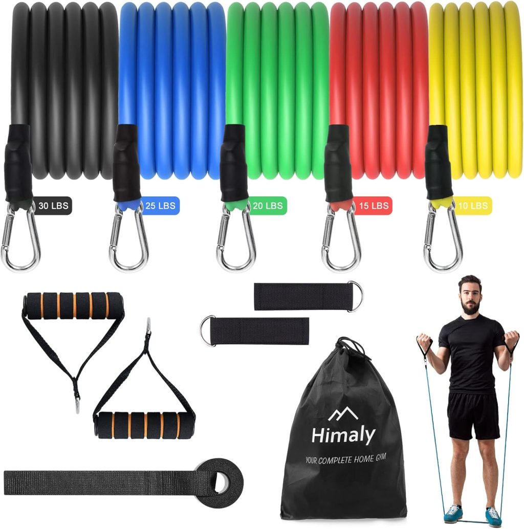 Exercise Bands Resistance Bands Set Strength Training Fitness Bands Workout Bands Resistance Elastic Bands for Exercise Exercise Bands Resistance Bands Set Strength Training Fitness Bands Workout Bands Resistance Elastic Bands for Exercise