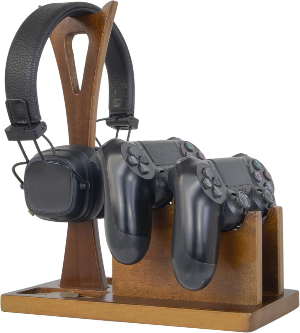Gamer Gifts for Men Gaming Controller Organizer with Headphone Holder & Game Controller Stand – Unique Gift Idea for Teenage Boy, Husband, Boyfriend, Game Lover, Game Room Decor, Gaming Accessory Gamer Gifts for Men Gaming Controller Organizer with Headphone Holder & Game Controller Stand – Unique Gift Idea for Teenage Boy, Husband, Boyfriend, Game Lover, Game Room Decor, Gaming Accessory