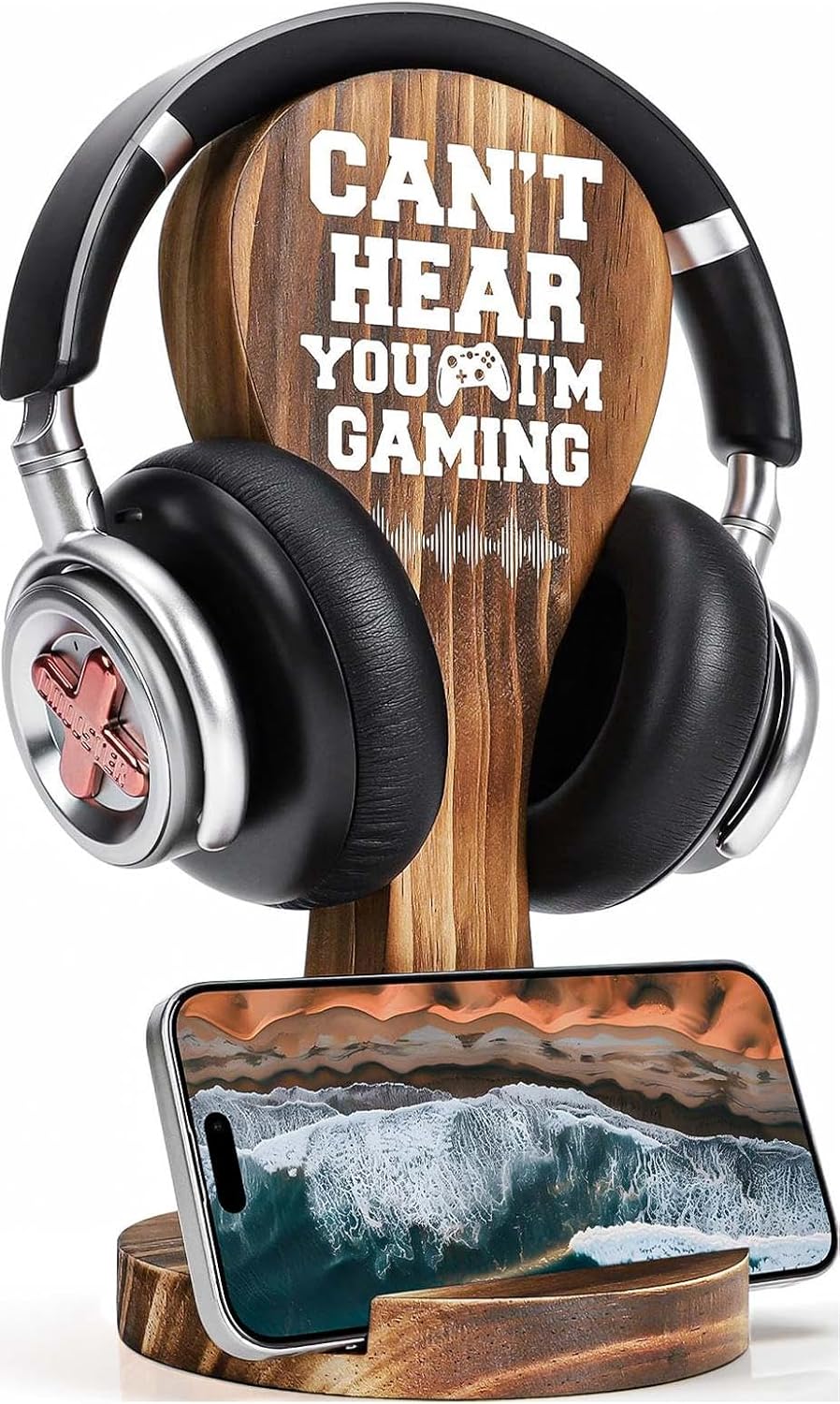 Teen Boys Gifts Ideas, Cool Gamer Gifts for Men Him Kids Brother Boyfriends Holidays Christmas Birthday Valentine’s, Wood Headset Stand Present, Gaming Stuff Room Accessories Decor Sign Teen Boys Gifts Ideas, Cool Gamer Gifts for Men Him Kids Brother Boyfriends Holidays Christmas Birthday Valentine’s, Wood Headset Stand Present, Gaming Stuff Room Accessories Decor Sign