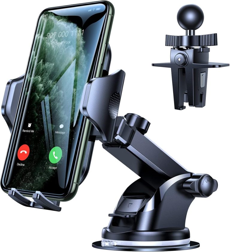 VICSEED [No.1 Powerful Suction] [Rally Racing-Grade Stability] Phone Holders for Your Car 2024 Upgraded Car Phone Holder Mount Truck Stand for Dashboard Windshield Vent for iPhone Samsung All Phones