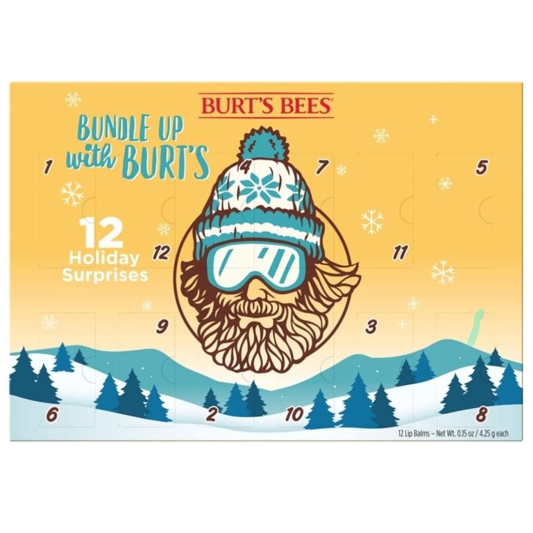 Burt’s Bees Bundle Up with Burt’s 12 Holiday Finds Advent Calendar