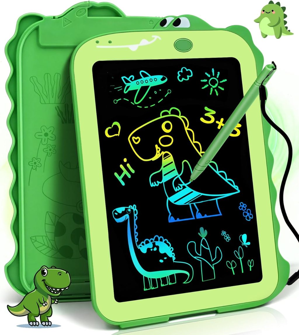 AiTuiTui LCD Writing Tablet Kids Toys for Girls Boys Age 2-3 Gift Ideas, Dinosaur Colorful Doodle Board Educational Learning Toys for Children 3 4 5 6 7 8 Year Old, Toddler Drawing Pad Travel Toys AiTuiTui LCD Writing Tablet Kids Toys for Girls Boys Age 2-3 Gift Ideas, Dinosaur Colorful Doodle Board Educational Learning Toys for Children 3 4 5 6 7 8 Year Old, Toddler Drawing Pad Travel Toys