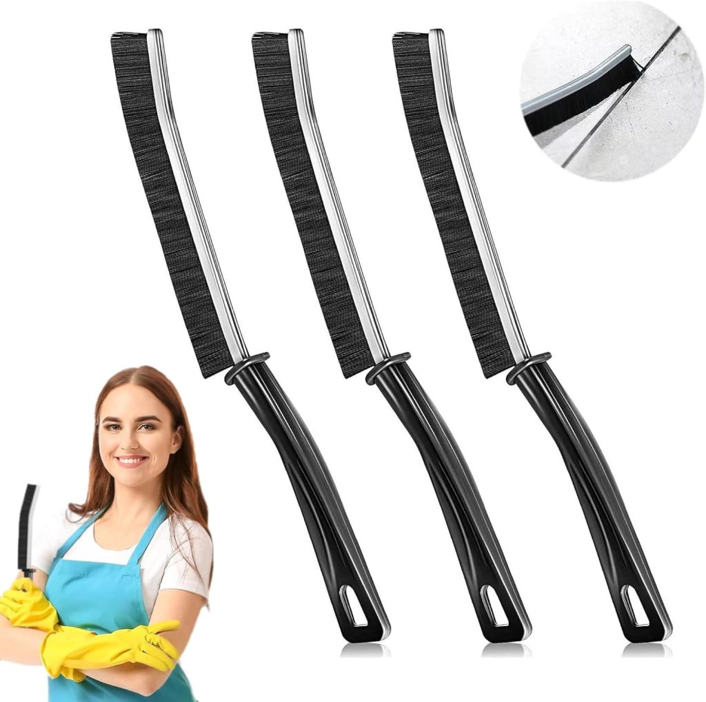 3Pcs Crevice Cleaning Brush Hard Bristle Crevice Cleaning Brush New Multifunctional Corners Cleaning Brush Tool Thin Gap Brush Grout Cleaner Brush Bathroom Kitchens 3Pcs Crevice Cleaning Brush Hard Bristle Crevice Cleaning Brush New Multifunctional Corners Cleaning Brush Tool Thin Gap Brush Grout Cleaner Brush Bathroom Kitchens