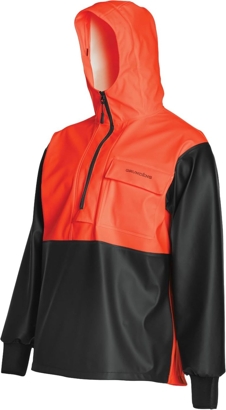 Grundens Men’s Neptune Commercial Fishing Pullover Anorak | Waterproof, Adjustable