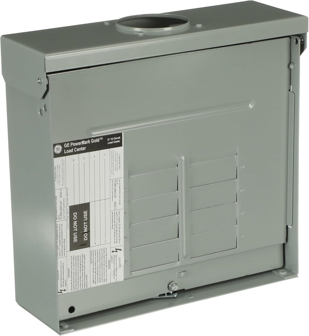 ABB TLM612RCUP 125A Convertible Main Lug Outdoor Load Center • Rainproof 125 A, 6 -Space, 12 -Circuit, Main Lug • Single Pole Spaces • PowerMark Gold Load Center ABB TLM612RCUP 125A Convertible Main Lug Outdoor Load Center • Rainproof 125 A, 6 -Space, 12 -Circuit, Main Lug • Single Pole Spaces • PowerMark Gold Load Center