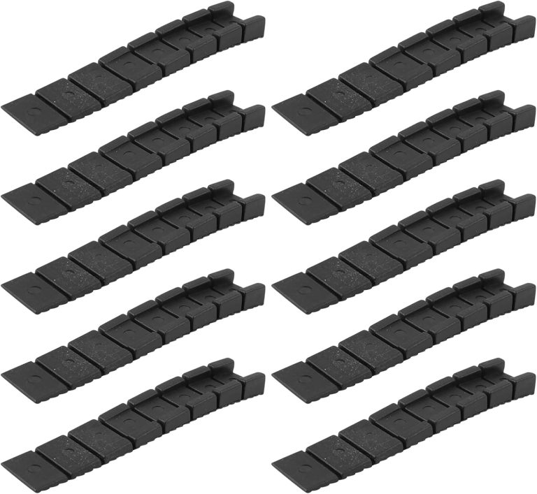 Balacoo 20 Pcs Gasket Inflatable Foot Rest Leveling Feet Furniture Shims Outdoor Tables Wood Shims Plastic Wedges Desk Legs Home Improvement Diy Levelers Restaurant Supplies Heavy Abs