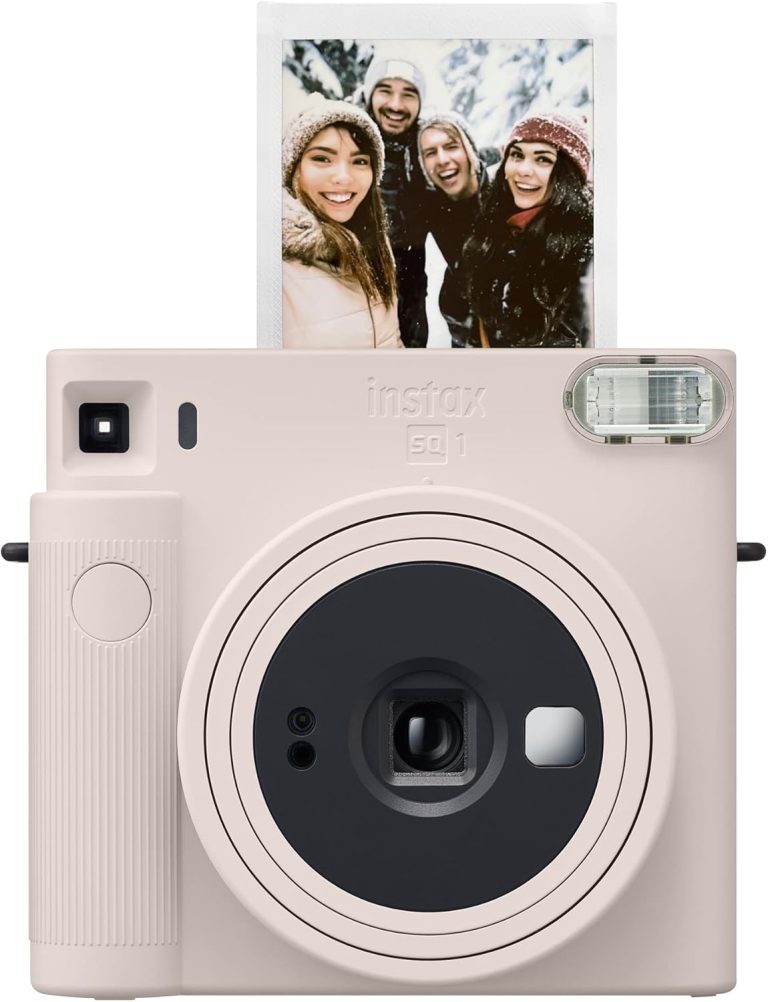 FUJIFILM Instax Square SQ1 Instant Camera – Chalk White