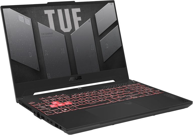 ASUS TUF Gaming A15 (2023) Gaming Laptop, 15.6″ FHD 144Hz Display, GeForce RTX 4070, AMD Ryzen 9 7940HS, 16GB DDR5, 1TB PCIe SSD, Wi-Fi 6, Windows 11, FA507XI-EH94(Mecha Gray)