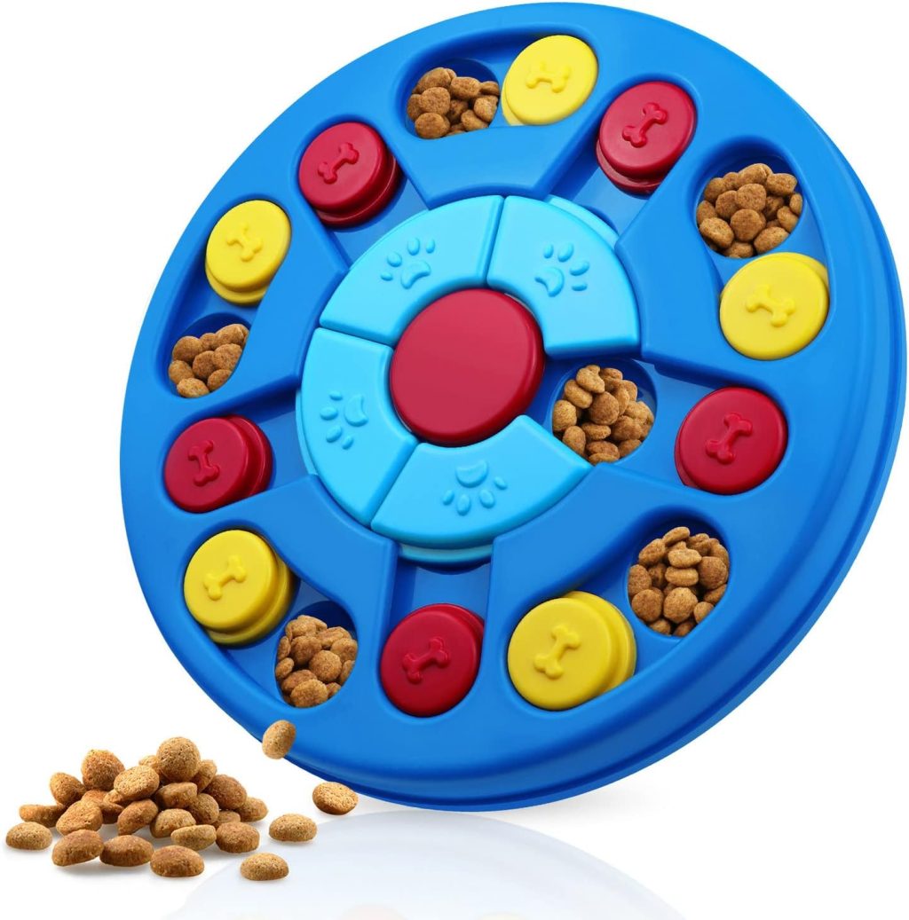 Dog Puzzle Toys Interactive Puzzle Game Dog Toy for Smart Dogs IQ Stimulation Treat Puzzle Toy for Dogs Treat Training,Puzzle Slow Feeder to Aid Pets Digestion (Advanced Level 2-3) Dog Puzzle Toys Interactive Puzzle Game Dog Toy for Smart Dogs IQ Stimulation Treat Puzzle Toy for Dogs Treat Training,Puzzle Slow Feeder to Aid Pets Digestion (Advanced Level 2-3)