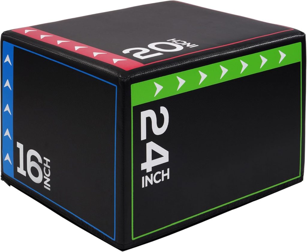 BalanceFrom Plyo Jumping Exercise Box, Home Gym Workout Trainer, Multiple Options BalanceFrom Plyo Jumping Exercise Box, Home Gym Workout Trainer, Multiple Options