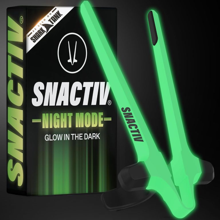 SNACTIV PRO Finger Chopsticks for Gamers – As Seen on Shark Tank! The Official Snacking Tool of the Future – Enjoy Snacks and Chips with Ease – Innovative Gaming Snacking Solution – Snack Chopsticks