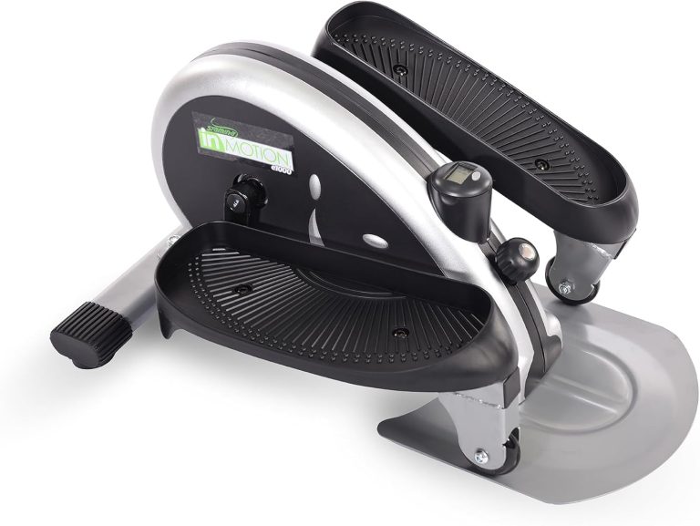 Stamina Inmotion Compact Strider Foot Exercise Machine – Under Desk Elliptical – Standing or Seated Elliptical Fitness Equipment