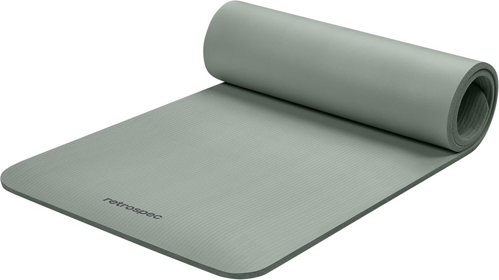 Retrospec Solana Yoga Mat 1/2″ Thick w/Nylon Strap for Men & Women – Non Slip Exercise Mat for Yoga, Pilates, Stretching, Floor & Fitness Workouts Retrospec Solana Yoga Mat 1/2″ Thick w/Nylon Strap for Men & Women – Non Slip Exercise Mat for Yoga, Pilates, Stretching, Floor & Fitness Workouts