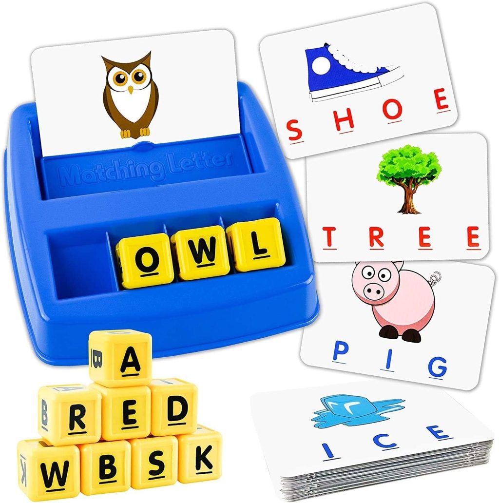 Little Treasures Matching Letter Game, Teaches Word Recognition, Spelling, and Increases Memory, 3 Years and Up Little Treasures Matching Letter Game, Teaches Word Recognition, Spelling, and Increases Memory, 3 Years and Up