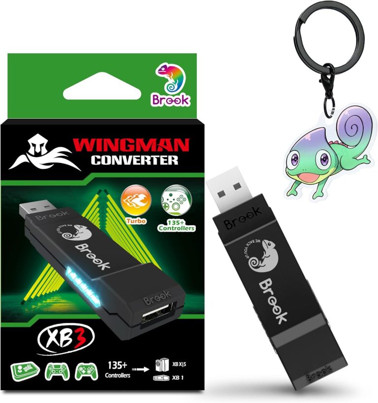 Brook Wingman XB 3 Converter – Elevate Your Gaming: Wireless Adapter for Xbox Series X/S, Xbox One, and PC with Remap & Turbo Features [Exclusive Edition]