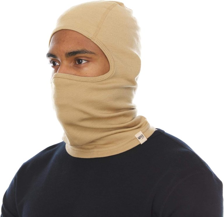 100% Merino Wool Balaclava – Winter Ski Mask – Face Mask – Cold Weather Gear