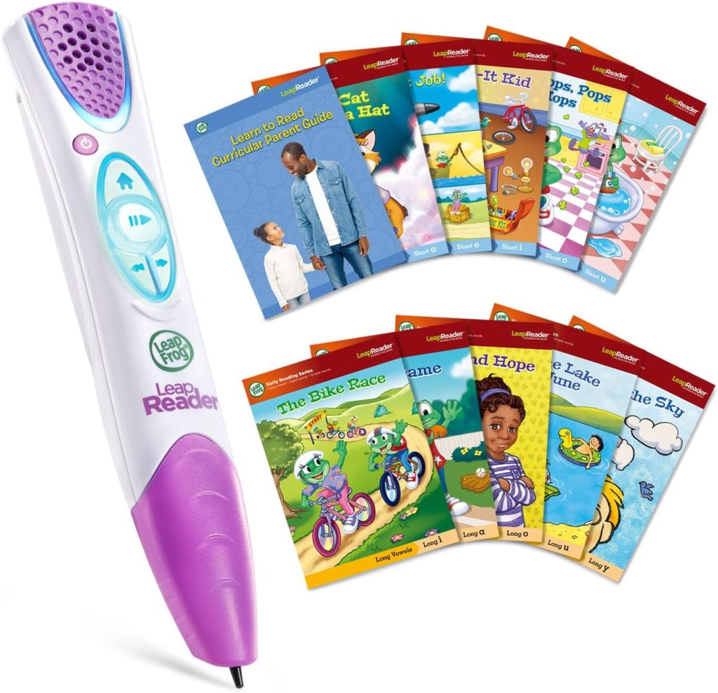 LeapFrog LeapReader System Learn-to-Read 10 Book Mega Pack, Pink LeapFrog LeapReader System Learn-to-Read 10 Book Mega Pack, Pink