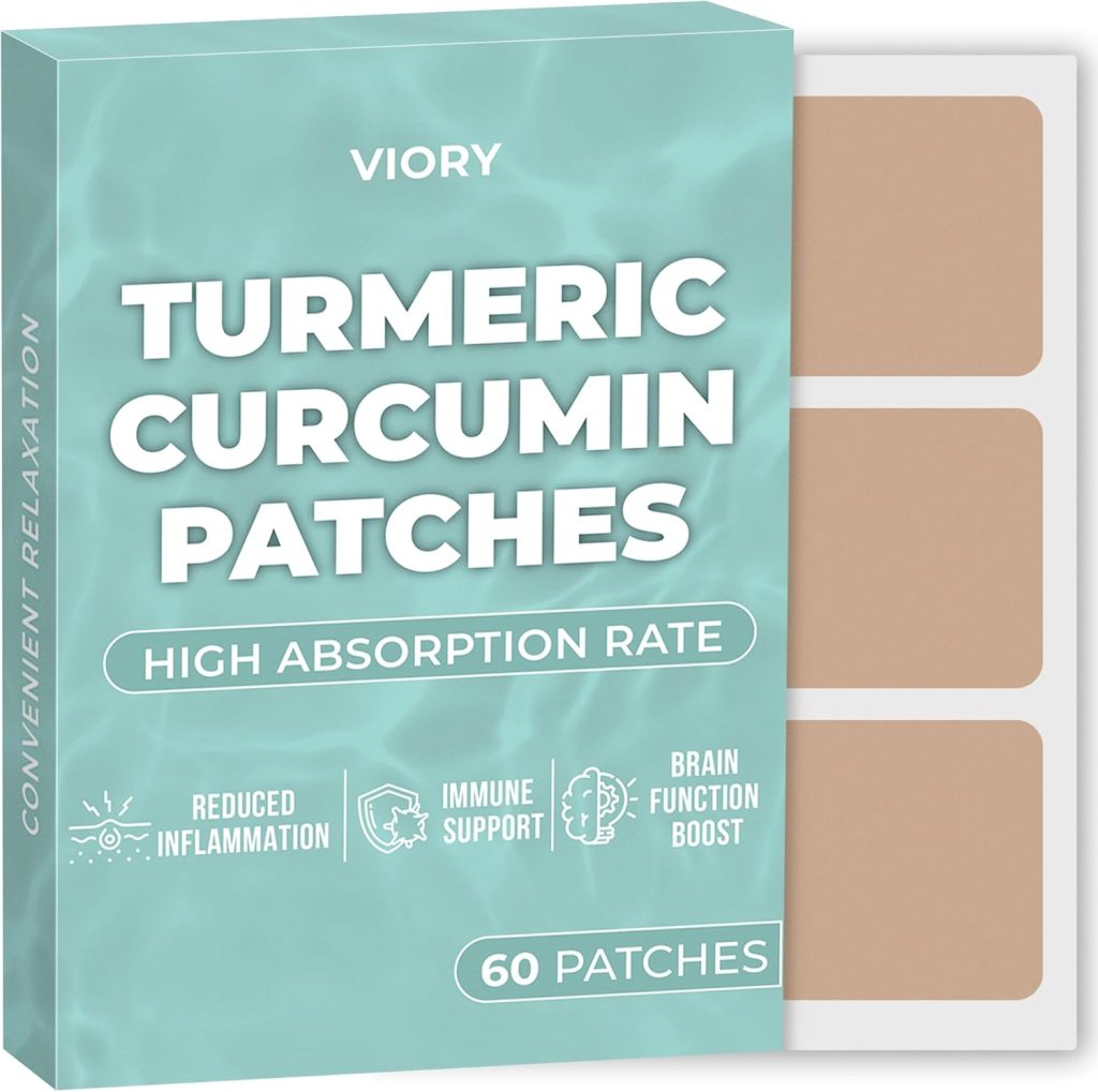 Turmeric Curcumin Patches (Pack of 60) – 100% Natural Patch for Women and Men – Body Support – Enhanced Formula Turmeric Curcumin Patches (Pack of 60) – 100% Natural Patch for Women and Men – Body Support – Enhanced Formula