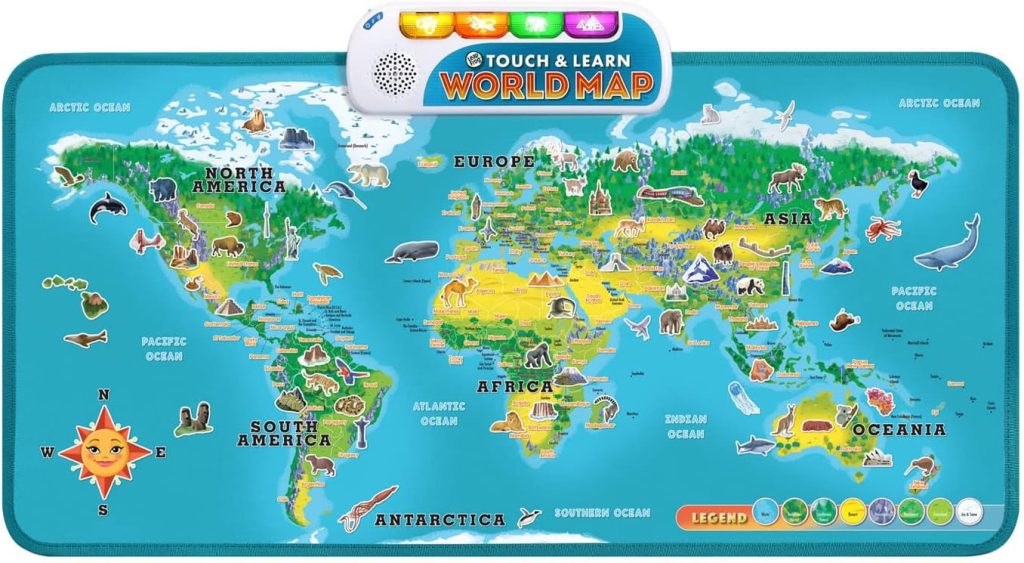 LeapFrog Touch & Learn World Map (English Version) LeapFrog Touch & Learn World Map (English Version)