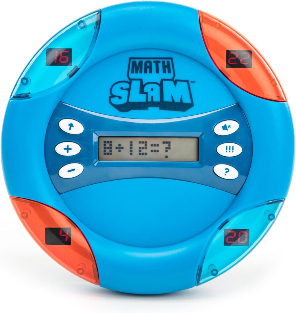 Educational Insights Math Slam Digital Math Game, Handheld Electronic Math Game For Kids, Ages 5+ Educational Insights Math Slam Digital Math Game, Handheld Electronic Math Game For Kids, Ages 5+