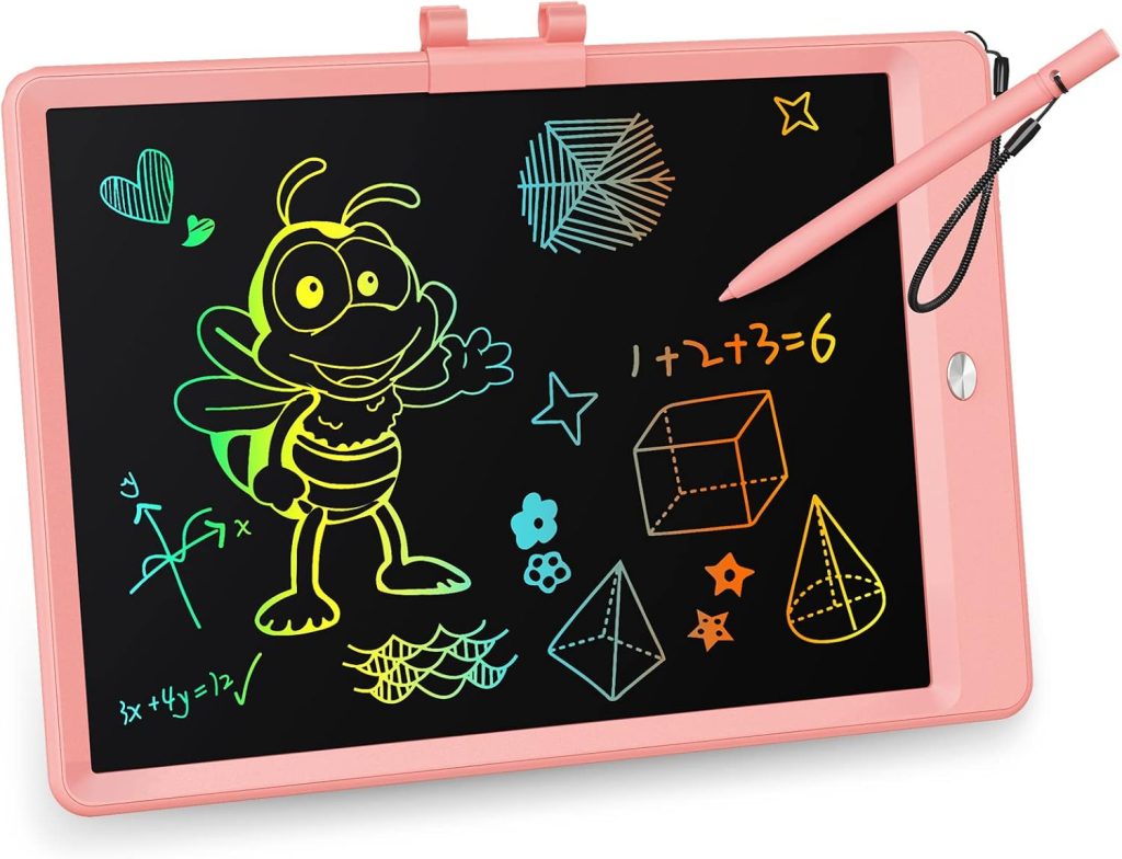 KOKODI LCD Writing Tablet, 10 Inch Colorful Toddler Doodle Board Drawing Tablet, Erasable Reusable Electronic Drawing Pads, Educational and Learning Toy for 3-6 Years Old Boy and Girls KOKODI LCD Writing Tablet, 10 Inch Colorful Toddler Doodle Board Drawing Tablet, Erasable Reusable Electronic Drawing Pads, Educational and Learning Toy for 3-6 Years Old Boy and Girls