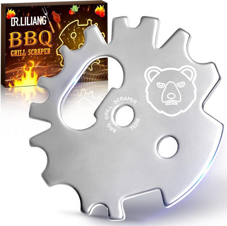 BBQ Smoker Accessories Grilling Gifts for Men: Stocking Stuffers for Men Women Adults Kitchen Gadgets Cooking Grill Scraper Outdoor Mens Gifts for Dad Teen Boys Husband Christmas Ideas Cool Tools