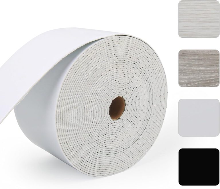 393.7″ x 3.9″ Molding Trim Self Adhesive Mirror Frame Peel and Stick, Waterproof Border Wall Decor, Wall Baseboard Moulding Trim for Bedroom Living Room Kitchen Bathroom DIY Decoration