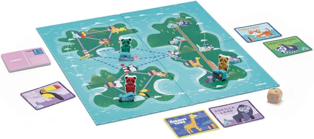 DJECO Around The World Board Game – Enjoy Family Time w/Your Kids – Fun, Educational & Engaging Activity for Family & Friends – Discovery Puzzle Game for Children 5+ Years Girls & Boys DJECO Around The World Board Game – Enjoy Family Time w/Your Kids – Fun, Educational & Engaging Activity for Family & Friends – Discovery Puzzle Game for Children 5+ Years Girls & Boys