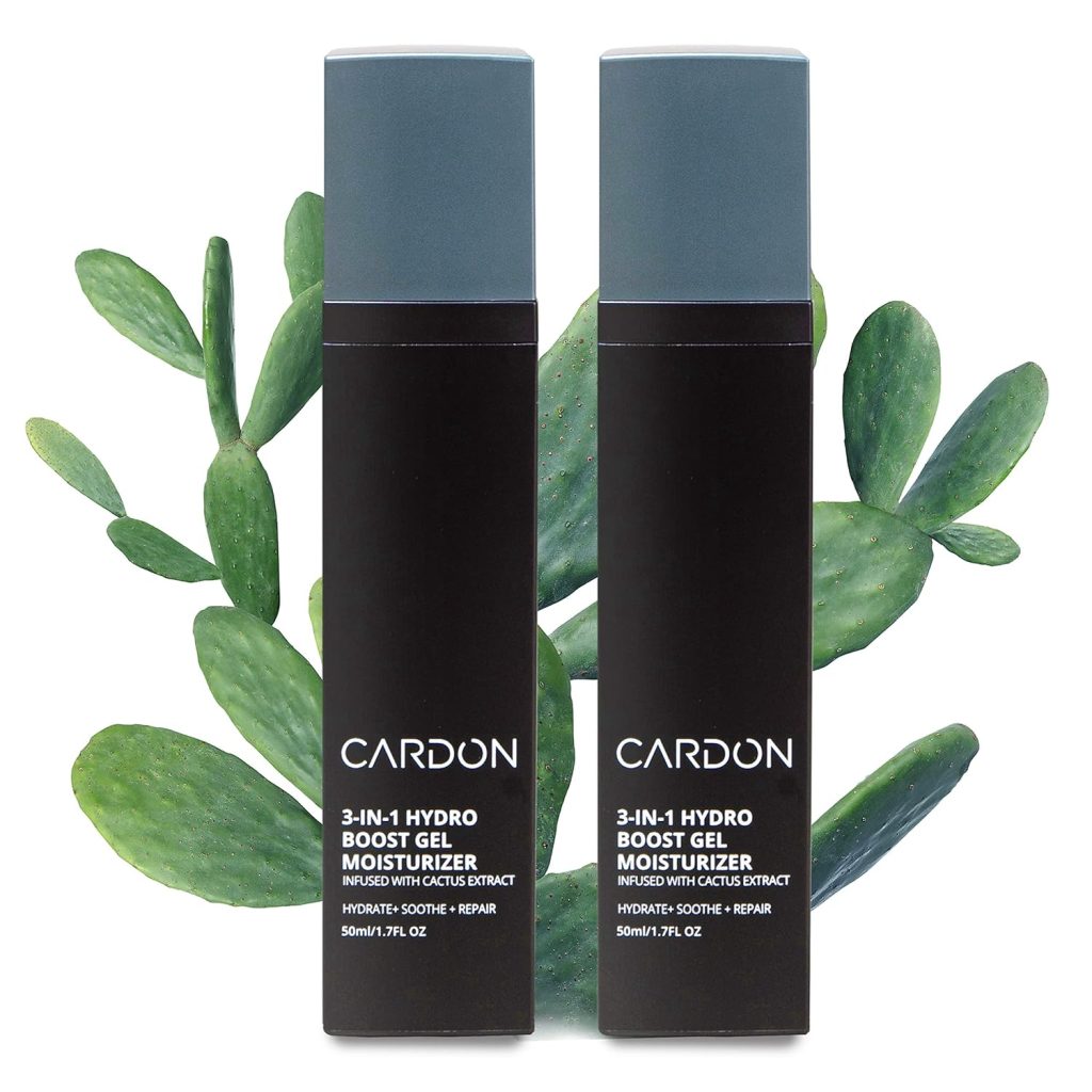 Cardon Anti-Aging Face Moisturizer, Korean Skincare Hydro Boost Gel, Ultra Light Face Cream to Even Skin Tone Overnight, Healing Cactus Extract, Reduce Wrinkles, Repair Acne Scars (2 CT) Cardon Anti-Aging Face Moisturizer, Korean Skincare Hydro Boost Gel, Ultra Light Face Cream to Even Skin Tone Overnight, Healing Cactus Extract, Reduce Wrinkles, Repair Acne Scars (2 CT)