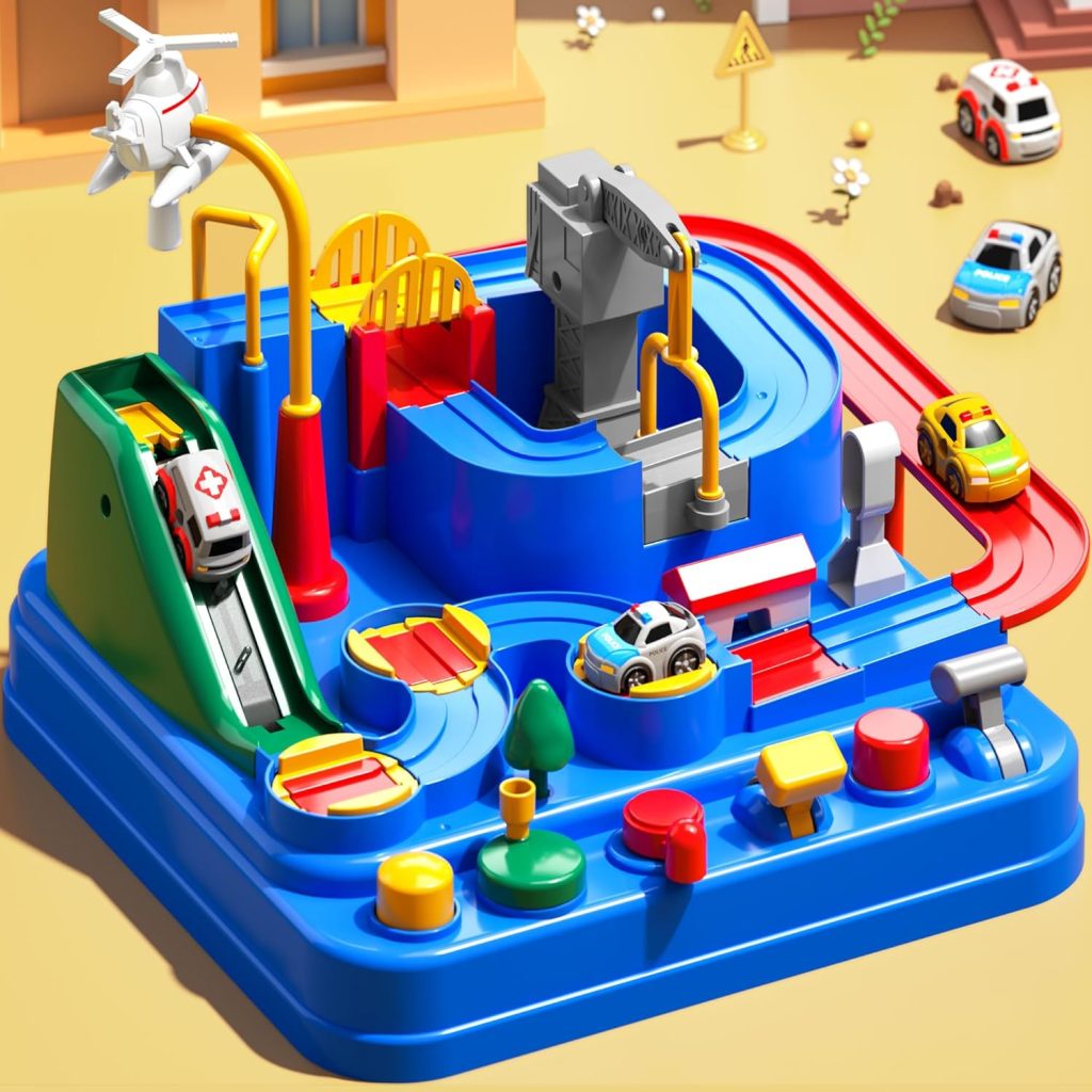 Race Track Car Toys for Kids 3 4 5 6 Years Old – City Car Toys for Boys 3-5 Years Old, Car Toys for Toddlers 3-4 Years with 3 Small Cars for Kids, Educational Car Games Boys Gifts 3-4 Race Track Car Toys for Kids 3 4 5 6 Years Old – City Car Toys for Boys 3-5 Years Old, Car Toys for Toddlers 3-4 Years with 3 Small Cars for Kids, Educational Car Games Boys Gifts 3-4