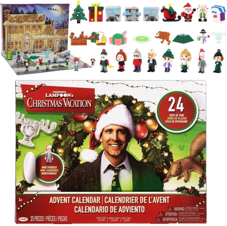 Christmas Advent Calendar 2024, National Lampoon Advent Calendar 2024, 24 Individually Little People, Enjoy 24 Days of Countdown Gift