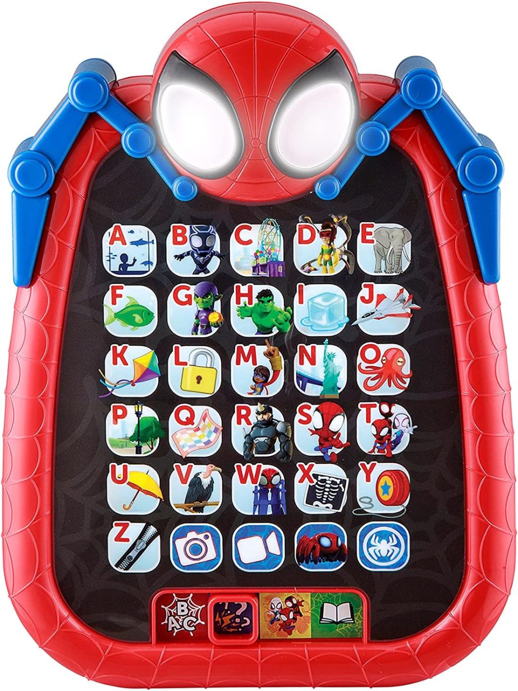 ekids Spidey and His Amazing Friends Kids Tablet for Preschool, Tablet with Educational Games and ABC Learning for Toddlers Aged 3 and Up ekids Spidey and His Amazing Friends Kids Tablet for Preschool, Tablet with Educational Games and ABC Learning for Toddlers Aged 3 and Up