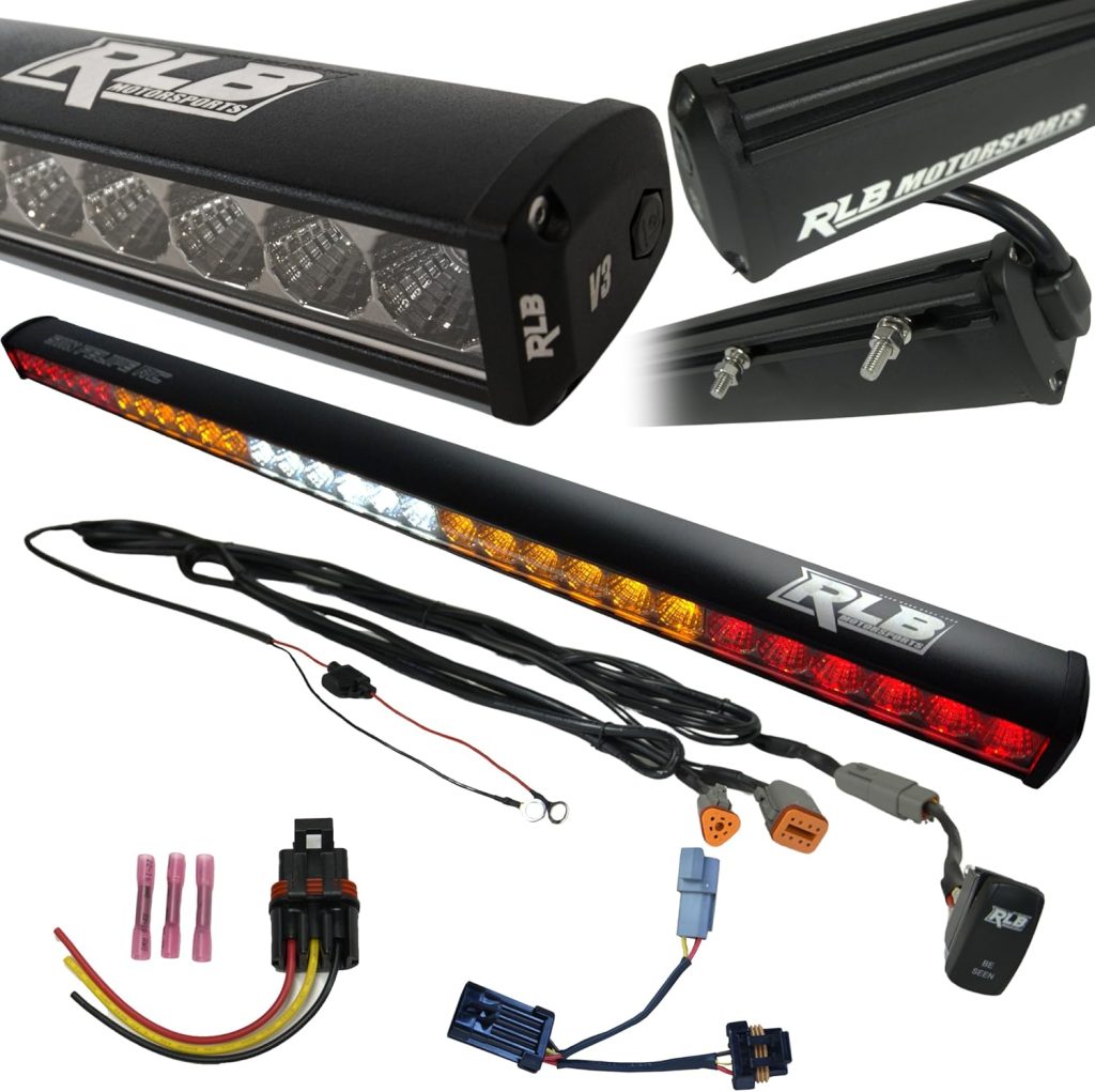 30″ Chase Light Compatible with Polaris RZR PRO R PRO S and Turbo R Turbo S 100% Plug and Play Pigtail and Pulse Plug Included! Red/Amber/White (AMBER/WHITE) 30″ Chase Light Compatible with Polaris RZR PRO R PRO S and Turbo R Turbo S 100% Plug and Play Pigtail and Pulse Plug Included! Red/Amber/White (AMBER/WHITE)