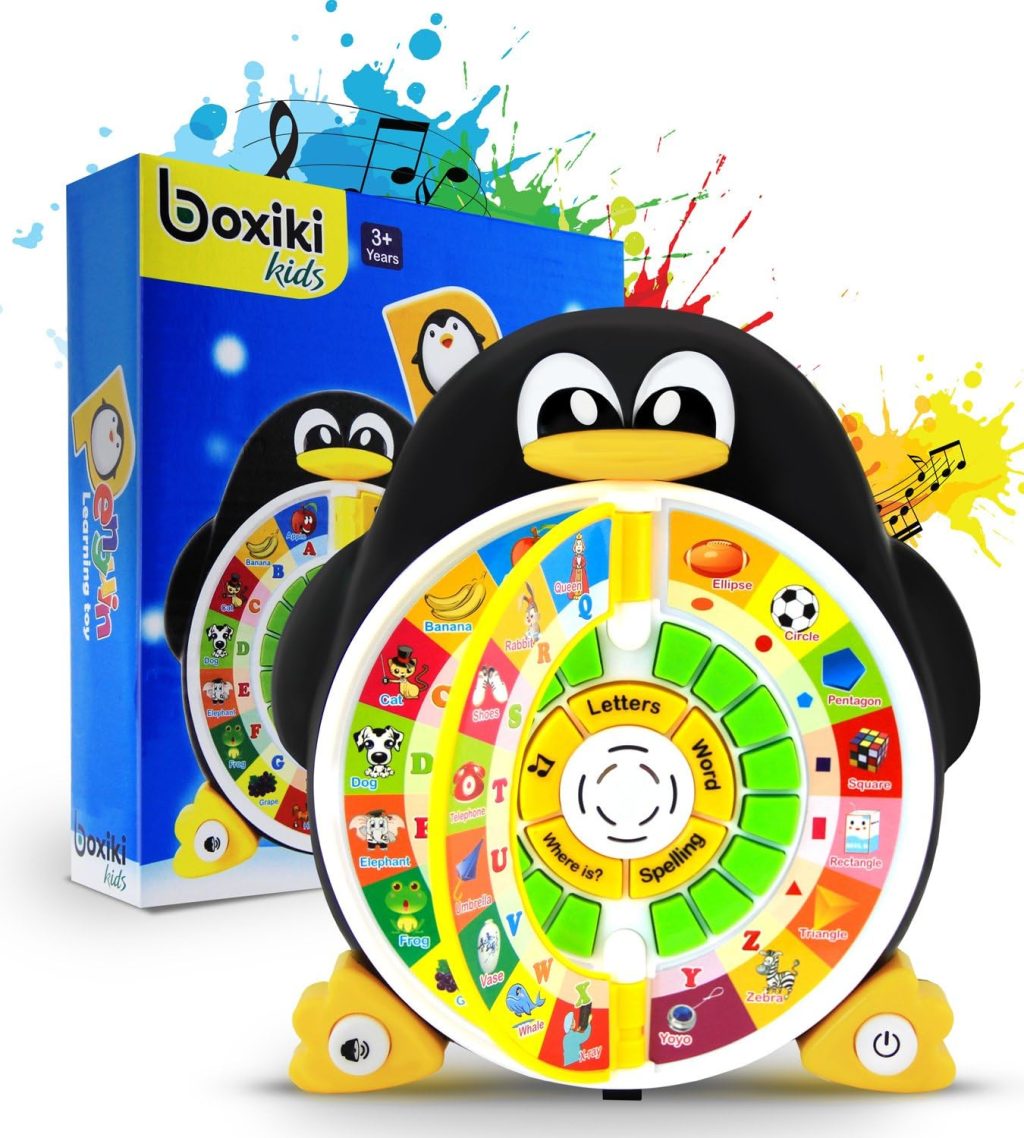 Penguin Power ABC Learning & Educational Toys for Preschoolers – Preschool Learning Activities Toys to Learn ABCs, Words, Spelling, Shapes, Quiz & Songs – Learning Toys for 3+ Year Olds Boys and Girls Penguin Power ABC Learning & Educational Toys for Preschoolers – Preschool Learning Activities Toys to Learn ABCs, Words, Spelling, Shapes, Quiz & Songs – Learning Toys for 3+ Year Olds Boys and Girls
