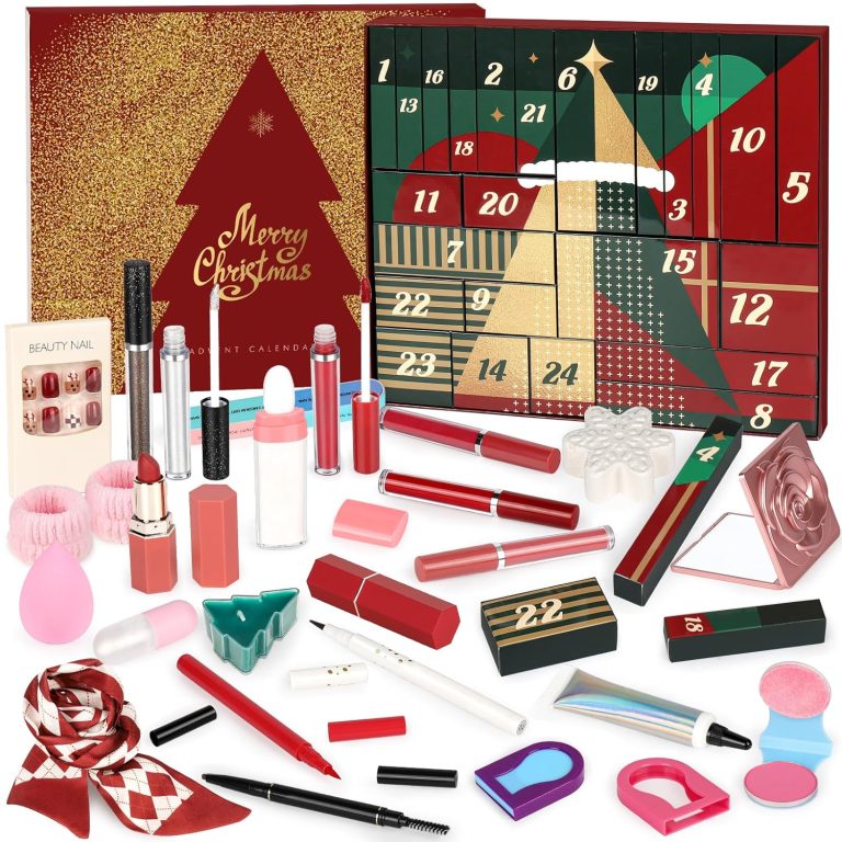 Makeup Advent Calendar 2024 for Teen Girls, 24 Individually Boxed Christmas Countdown Beauty Advent Calendar Kit Women, 2024 Advent Calendar Make Up Gift Set