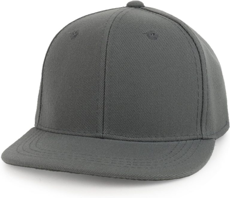 Trendy Apparel Shop Infant to Toddler Kid’s Plain Structured Flatbill Snapback Cap