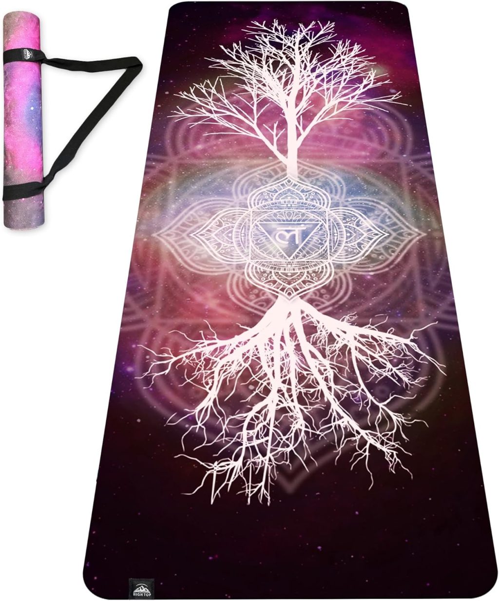 ๐ฏ๐ฐ๐ฎ๐ฏ๐ป๐ถ๐ท Vegan Suede TPE Yoga Mat, Tree of Life/Root Chakra, Extra Thick 1/4″ (6mm), Sweat-Grip Material, with Carrying Strap. Ideal for Yoga, Hot Yoga, Pilates, and Sweaty Workouts. ๐ฏ๐ฐ๐ฎ๐ฏ๐ป๐ถ๐ท Vegan Suede TPE Yoga Mat, Tree of Life/Root Chakra, Extra Thick 1/4″ (6mm), Sweat-Grip Material, with Carrying Strap. Ideal for Yoga, Hot Yoga, Pilates, and Sweaty Workouts.