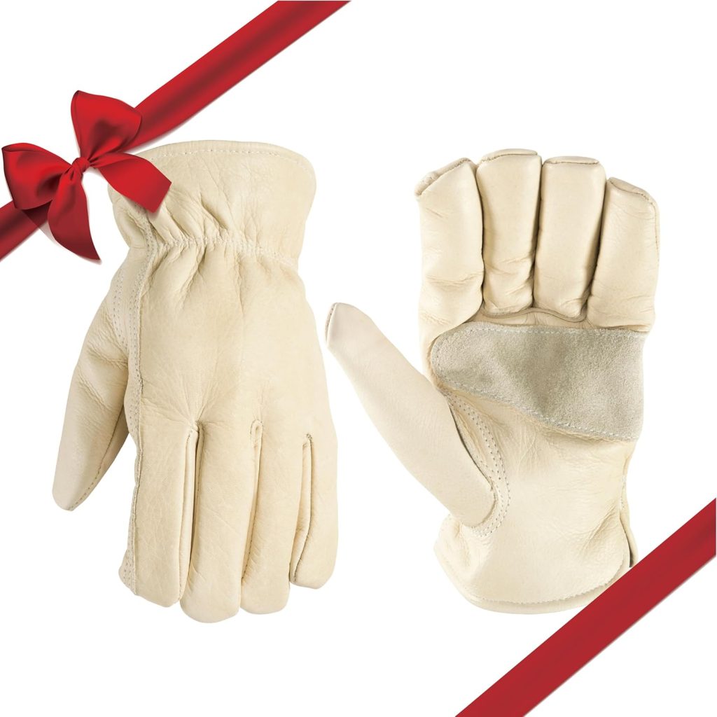 Wells Lamont Men’s Leather Work Gloves, Reinforced Palm, Durable for Yardwork, Construction, and DIY, Beige, XX-Large (1130XX) Wells Lamont Men’s Leather Work Gloves, Reinforced Palm, Durable for Yardwork, Construction, and DIY, Beige, XX-Large (1130XX)