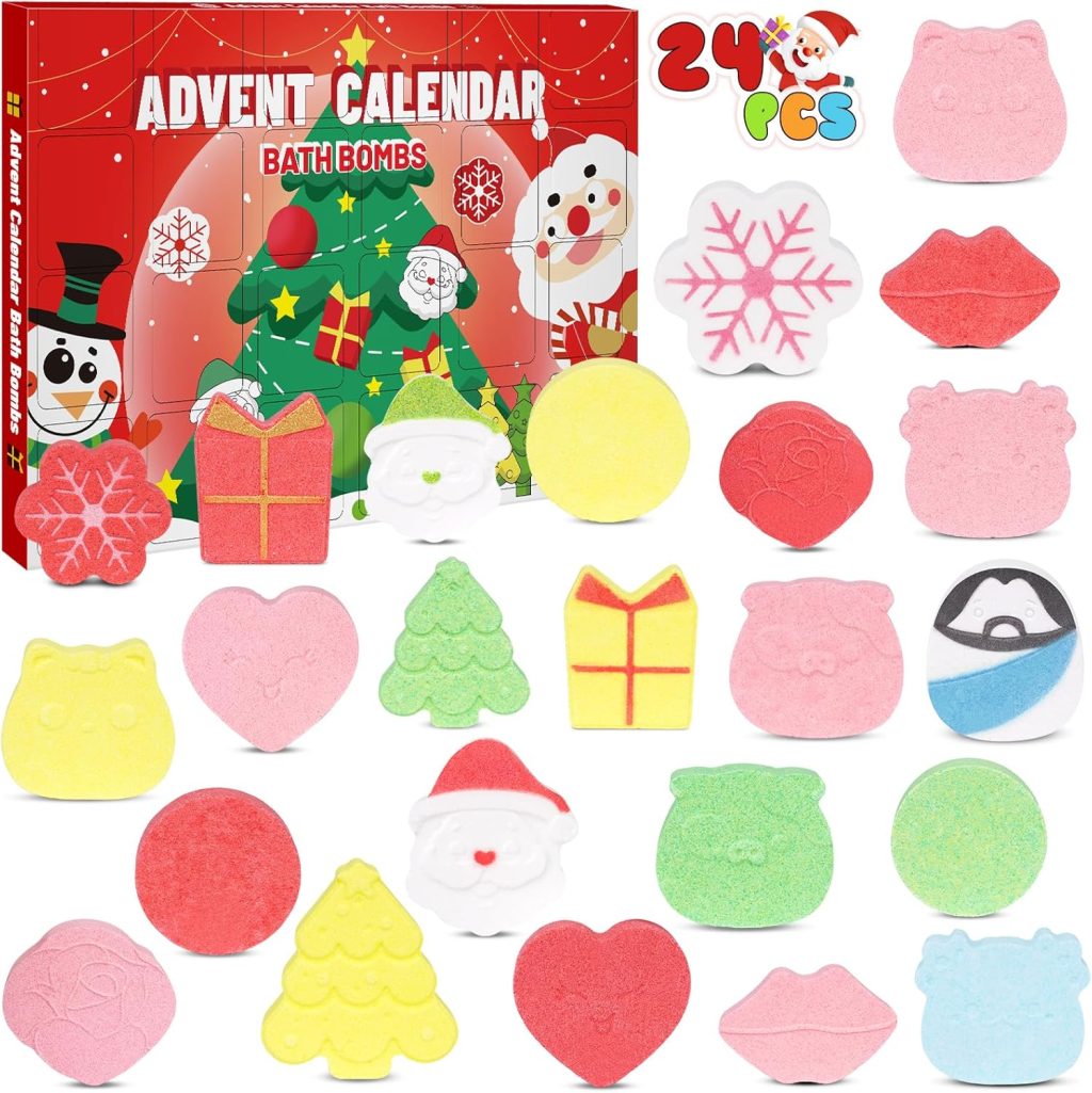 Bath Bomb Advent Calendar 2024,Christmas Bath Bombs for 24 Days Christmas Countdown,Bath Bomb Gift Set for Kids,2024 Christmas Gifts for Kids Girls Boys Women Bubble Bath Bath Bomb Advent Calendar 2024,Christmas Bath Bombs for 24 Days Christmas Countdown,Bath Bomb Gift Set for Kids,2024 Christmas Gifts for Kids Girls Boys Women Bubble Bath