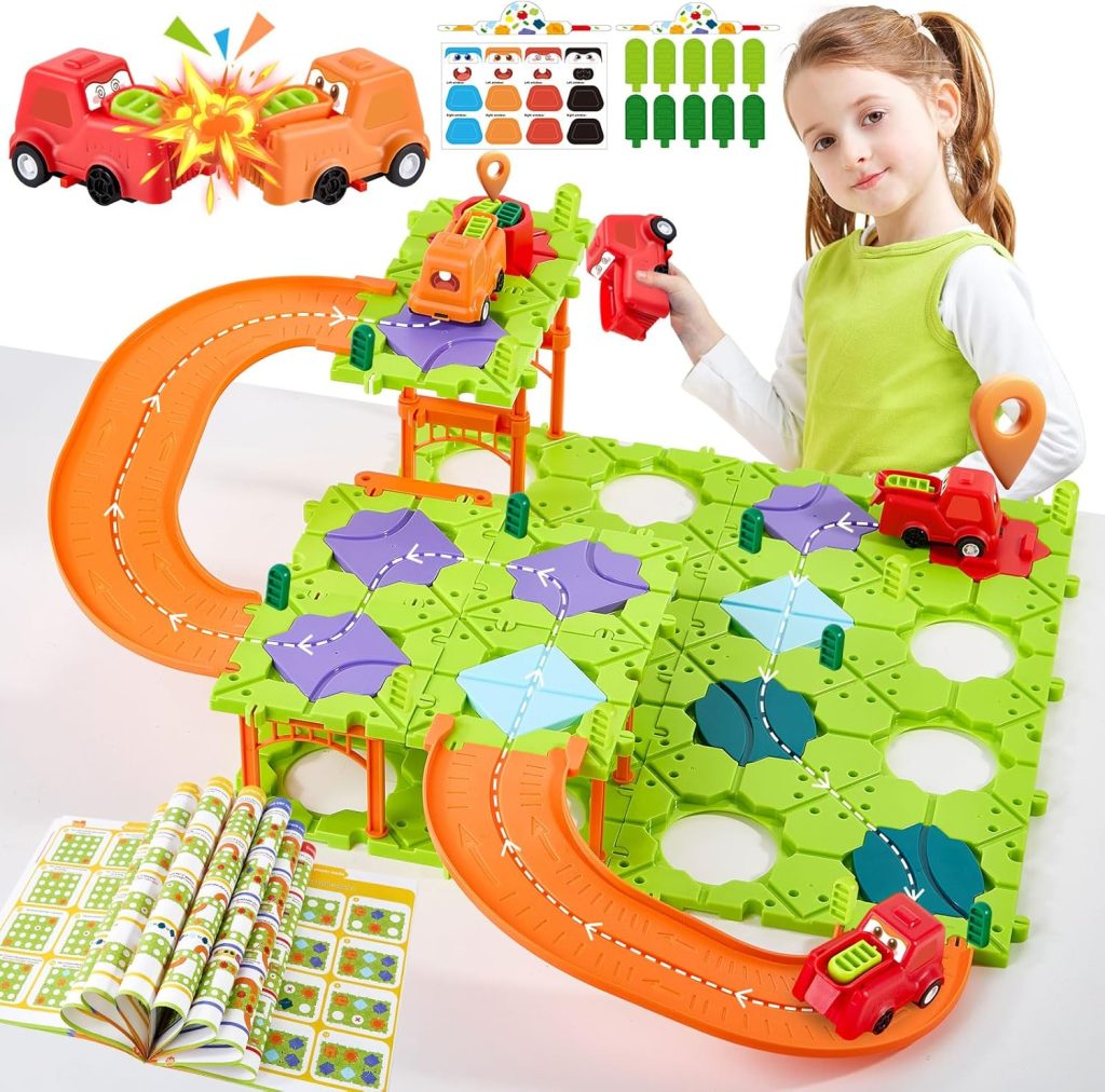 DIY STEM Board Games Kids Toys,Road Builder Educational Learning Toys for Kids, Montessori Logic Puzzles Brain Teasers Toys Preschool Classroom Gifts for Age 4-12 Year Old DIY STEM Board Games Kids Toys,Road Builder Educational Learning Toys for Kids, Montessori Logic Puzzles Brain Teasers Toys Preschool Classroom Gifts for Age 4-12 Year Old