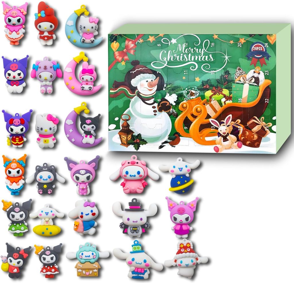 Christmas Advent Calendar 2024,24 Days Christmas Countdown Calendar with 24 Pcs Collectible Doll Gifts for Kids and Adults Christmas Advent Calendar 2024,24 Days Christmas Countdown Calendar with 24 Pcs Collectible Doll Gifts for Kids and Adults