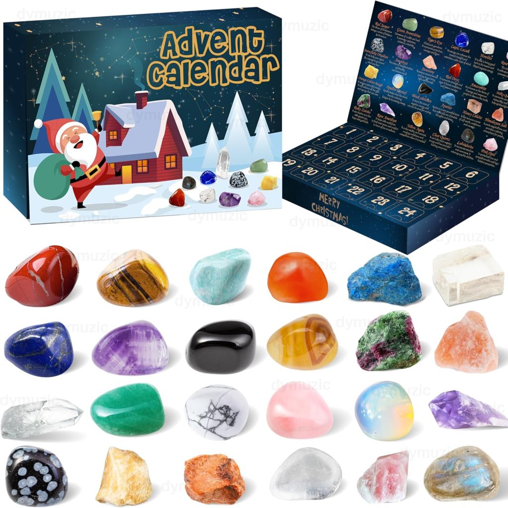 Crystal Advent Calendar 2024, Rock Advent Calendar 2024 Adult, Kids, Boys, Girls, Teen Girls, Women Healing Crystal Gemstone Advent Calendar 2024, 24 Kinds of Crystals and Gem Rocks Collection Crystal Advent Calendar 2024, Rock Advent Calendar 2024 Adult, Kids, Boys, Girls, Teen Girls, Women Healing Crystal Gemstone Advent Calendar 2024, 24 Kinds of Crystals and Gem Rocks Collection