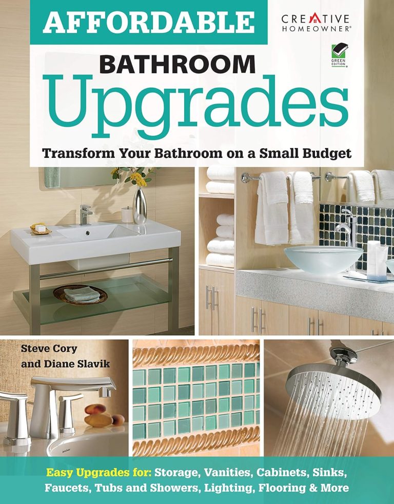 Affordable Bathroom Upgrades (Creative Homeowner) Home Improvement Ideas for Any Budget