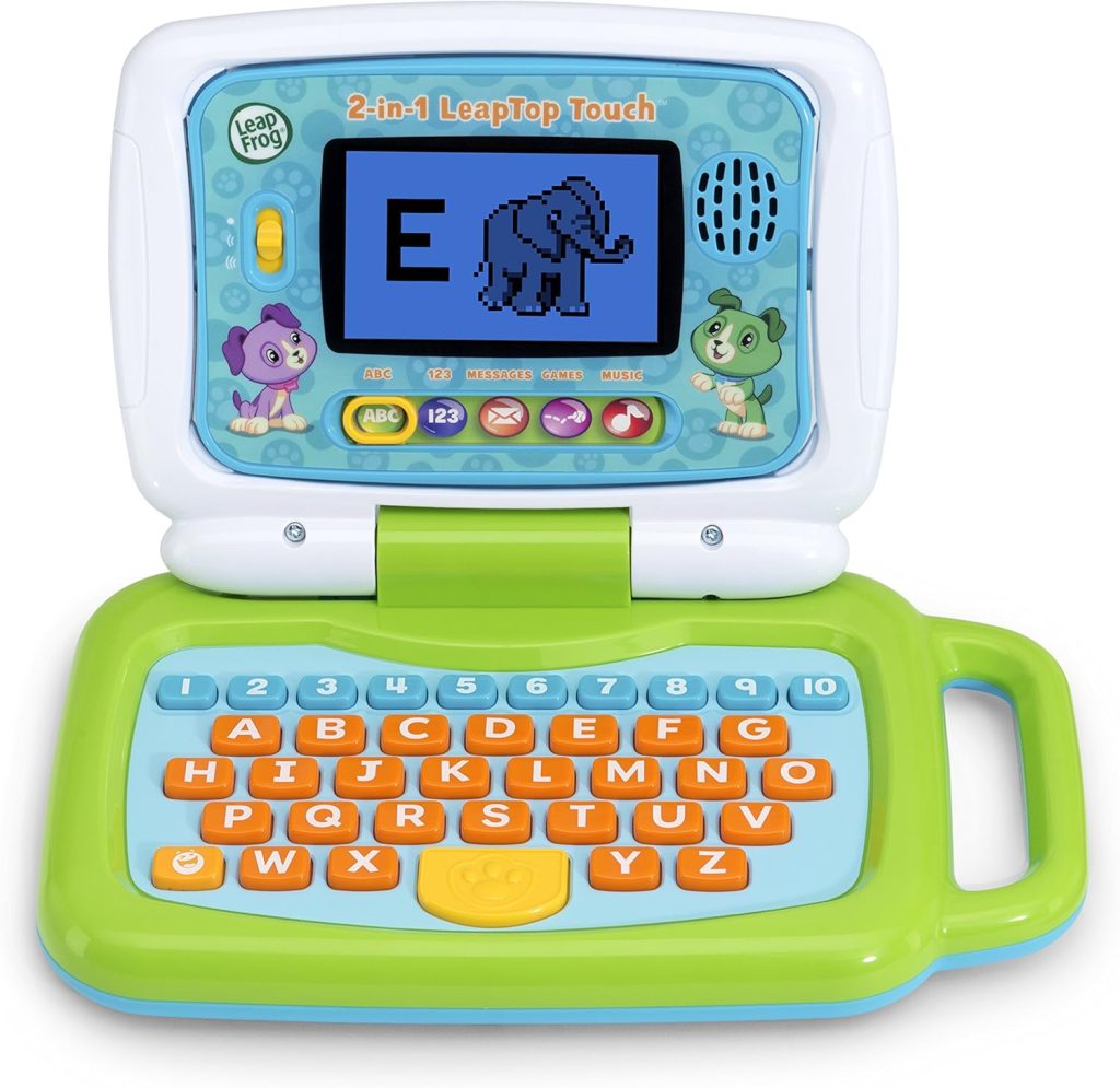 LeapFrog 2-in-1 LeapTop Touch, Green LeapFrog 2-in-1 LeapTop Touch, Green