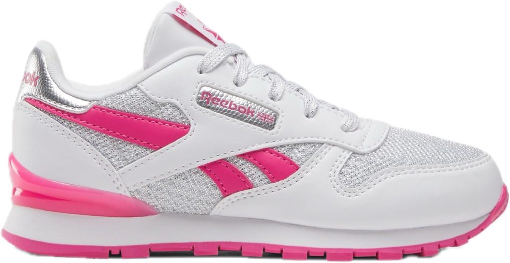 Reebok Girl’s Classic Leather Step N’ Flash Sneaker