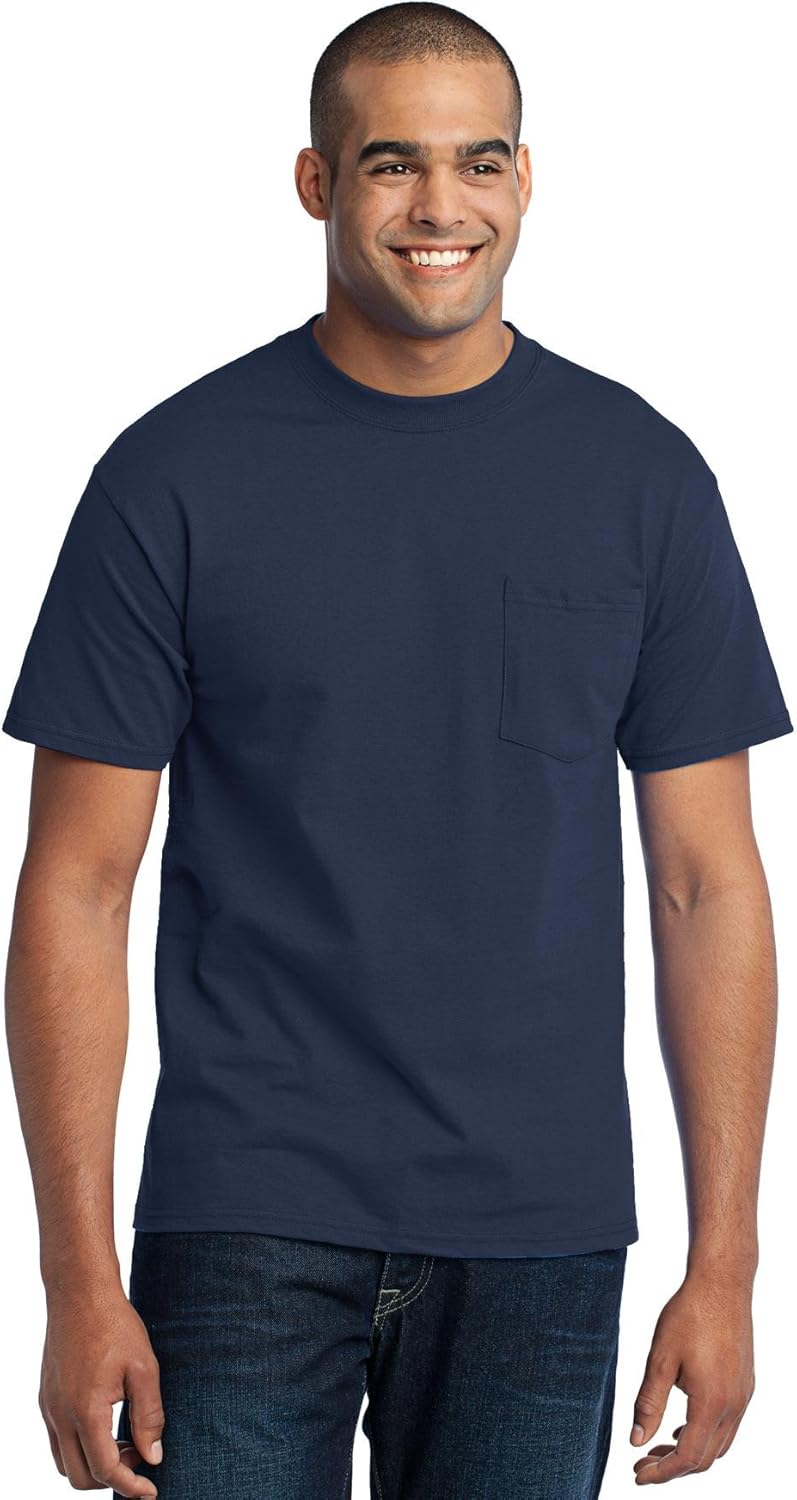 Port & Company – Core Blend Pocket Tee. Pc55p Port & Company – Core Blend Pocket Tee. Pc55p