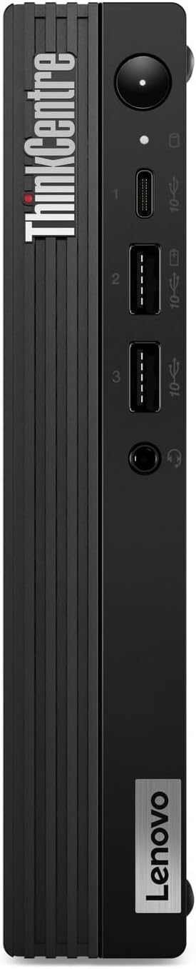 Lenovo ThinkCentre M80q Gen 4 Tiny Desktop Computer – 13th Gen Intel Core i7-13700T 16-Core up to 4.90 GHz, 64GB DDR5 RAM, 8TB SSD, Intel UHD Graphics 770, Keyboard & Mouse, Windows 10 Pro