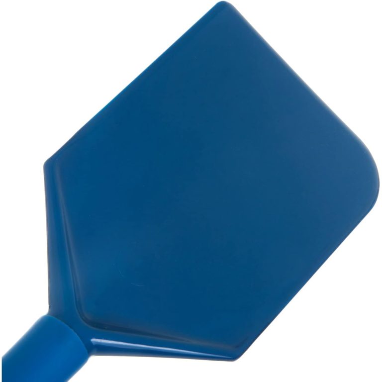 SPARTA Nylon Paddle Mixing Scraper, Long Handle, Waterproof with Color Coded System for Large Batch Cooking and Cleaning, 48 Inches, Blue