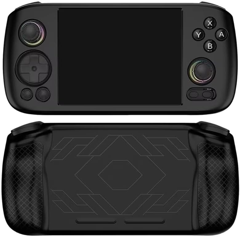 Silicone Protective Case for RG406H, Soft Skin Cover Sleeve Protector for RG 406H Retro Handheld Game Console Anti-Drop Shockproof Shell Case Accessories (Black) Silicone Protective Case for RG406H, Soft Skin Cover Sleeve Protector for RG 406H Retro Handheld Game Console Anti-Drop Shockproof Shell Case Accessories (Black)